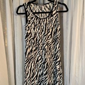 Zebra print Dress